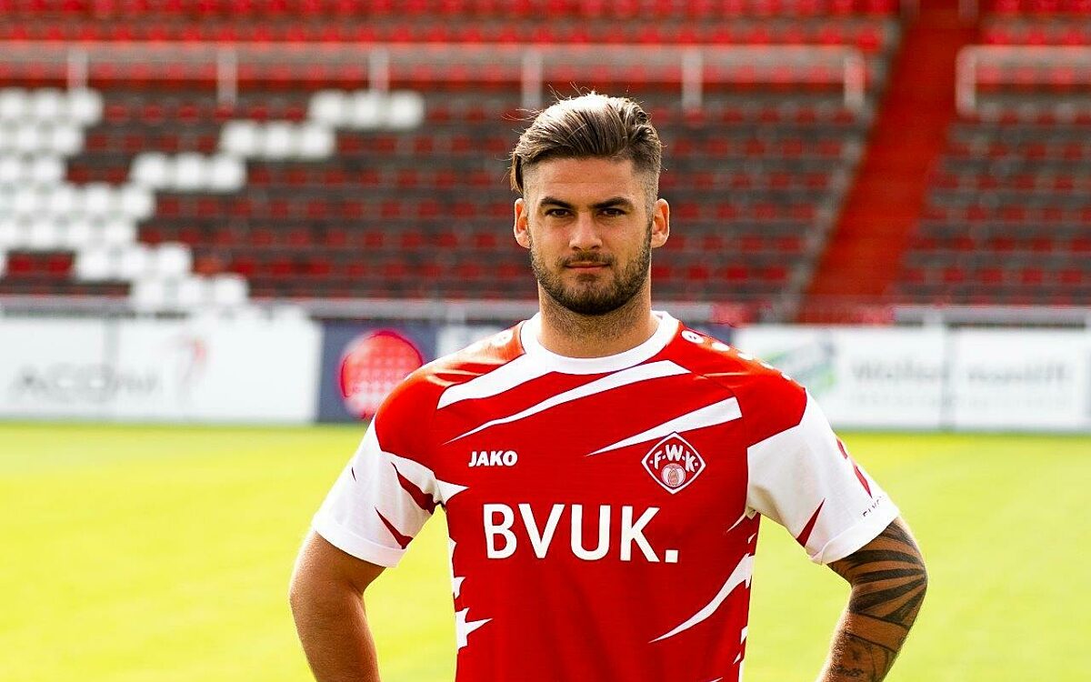 Dominic Baumann Würzburger Kickers 2020/21 Dominic Baumann Würzburger Kickers 2020/21